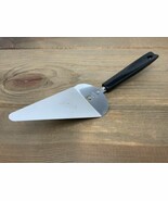 Vintage EKCO Pie Cake Server Angled Chrome Black Corn Cob Handle USA - €12,89 EUR