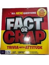 2011 Fact or Crap Board Game Family Game Trivia with Attitude English SE... - $28.50