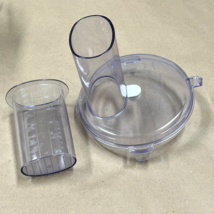 Braun Food Processor Work Bowl Lid Cover &amp; Food Pusher for 4258 4259 4261 4162 - £23.13 GBP