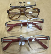 AUTHENTIC PORSCHE DESIGN Eyewear Lot Set RX Italy Eyeglasses Deal Bulk - $284.24