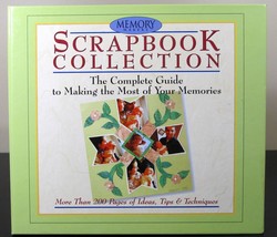 Memory Makers Scrapbook Collection  Spiral Bound Lays Flat Hardcover 2000 - £6.58 GBP