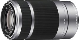 Sony E 55-210Mm F4.5-6.3 Oss Lens For Sony E-Mount Cameras Silver (Renewed) - $236.99