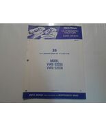 Et + Sea King Outboard Engine 35VWB 52035 52036 Factory Manual Catalog P... - €25,69 EUR