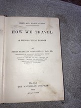 How We are Fed, A Geographical Reader by James F. Chamberlain (1921) - £4.63 GBP