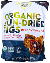 Sunny Fruit Organic Sun-Dried Smyrna Figs 40 Oz EXP 01/2027 - $22.84
