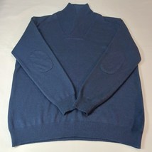 Mens Paulo Solari Modern Fit Men's 2XL Sweater VGUC Elbow Patches Shawl Collar image 13