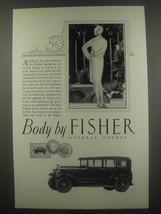 1928 Body by Fisher Ad - Again, in the new Pontiac Six, Fisher proves - $18.49