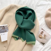 Winter Women Scarf Knitted Soft Long Lady Neckerchief Bandana Warm Warp Scarves - £20.49 GBP