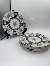 Smithsonian Institution Dinner Plates 10.5” Imari Style Made In Japan Ra... - £74.75 GBP