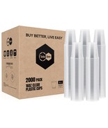 2000 Pack 16Oz Plastic Cups,Disposable Clear Drinking Cups Bulk,Hot And ... - $214.99