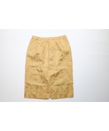 Vintage 50s 60s Rockabilly Womens 27 Silk Paisley Jacquard Pencil Skirt ... - $1,104.11 MXN