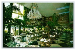 Creighton&#39;s Restaurant Dining Room Fort Lauderdale FL UNP Chrome Postcard U5 - £1.52 GBP