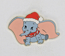 Disney 2003 Christmas Dumbo In A Santa Hat And Festive Collar Pin#25571 - $42.95
