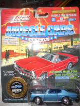 Johnny Lightning Muscle Cars Blue &quot;&#39;70 Chevelle SS&quot; Mint On Sealed Card ... - $5.00