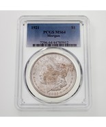 1921 Argent Morgan Dollar Classé Par PCGS Comme MS64 ! Superbe Pièce de ... - $249.47 CAD