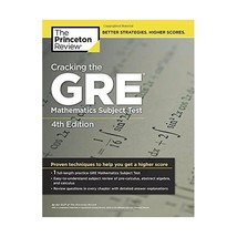 Cracking the GRE Mathematics Subject Test Princeton Review - $23.00