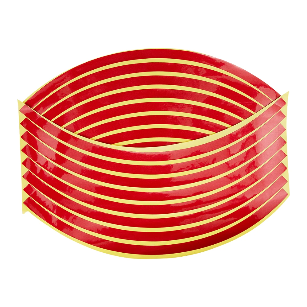  motorcycle wheel tire stickers rim stripe tape bike motorbike tire reflective stickers thumb200
