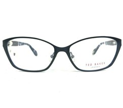 Ted Baker Eyeglasses Frames B225 NAV Blue Cat Eye Full Wire Rim 54-15-135 - £51.73 GBP