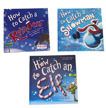 HOW TO CATCH... Series Wallace &amp; Elkerton Christmas Lot of 3 Childrens H... - £12.48 GBP