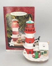 1997 Hallmark Lighthouse Greetings Collector&#39;s Series Keepsake Ornament U6 - £10.41 GBP