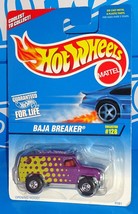Hot Wheels 1997 Mainline #128 Baja Breaker Van Mtflk Purple w/ BWs - $11.00