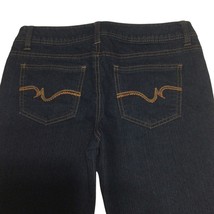 SO Womens Juniors Jeans Size 9 Short Dark Wash Embellished Pockets w/ Small Flaw - £21.20 GBP