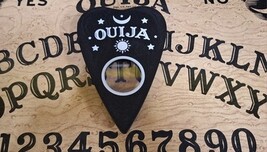 ☠️ Black 3D Ouija Planchette for Divination Mystical Board Witchcraft  - $362.36 MXN