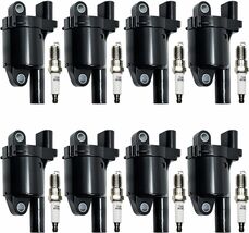 UF742 Ignition Coil Pack and Iridium Spark Plugs Compatible with Chevy S... - $176.55
