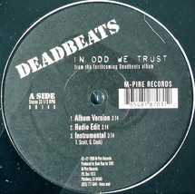 Deadbeats &quot;In Odd We Trust / Big City Rollers&quot; 1999 Vinyl 12&quot; Single *Sealed* - £21.70 GBP
