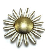 Vintage Avon Brocade Daisy Flower Pin Brooch Brocade - €14,31 EUR
