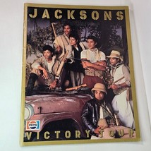 The Jacksons Victory Tour 1984 Concert Program Michael Large Size 14x11&quot; - $14.80