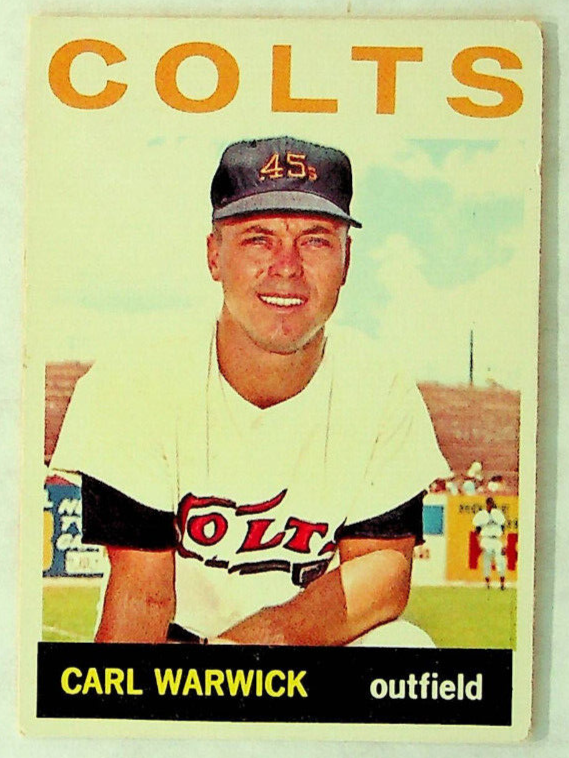 1964 Topps Carl Warwick Baseball Card #179