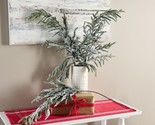 Set of 3 38&quot;  Natural Touch Flocked Pine Stems by Valerie in - $193.99