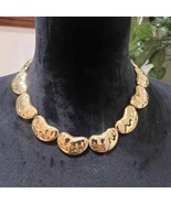 Traci  Lynn Womens Vintage Gold Tone Lobster Clasp Necklace with Earrings - $50.00