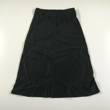 Maskit A Line Skirt Womens Extra Small Black Made In Israel Viscose Blend - £18.33 GBP