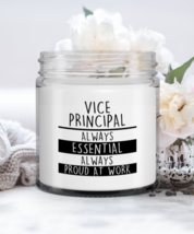 Funny Vice-Principal Candle - Always Essential Always Proud At Work - 9 oz  - £15.92 GBP