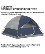 COLEMAN SUNDOME 6 PERSON DOME TENT 2000036889 - $2,283.78 MXN