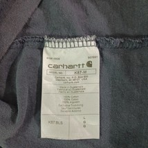Carhartt K87 BLS Loose Fit Men's Blue Cotton Short Sleeve Crewneck T-Shirt Large image 3
