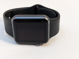 Apple Watch Series 1 38mm Nero WR-IPX7 come È per Ricambi Riparazione - £24.42 GBP