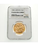 1988 Great Britain 2 Sovereign Gold Coin Graded by NGC as PF68 Ultra Cameo - $59,849.05 MXN