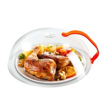 Eutuxia Microwave Plate Cover with easy-grip Lid, Handle, Adjustable Ste... - $25.98