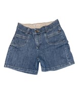 Lee Short Womens Just Below The Waist Blue Washed Denim Size 29x15 - $18.21