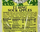 Hawaiian Tradition Li Hing  Sour Apples 2.5 Oz (pack Of 2) - £15.68 GBP
