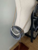 Retro clutch clear crossbody purse - $24.75