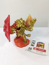 Skylanders Wild Fire Master Trap Team Figure Lion Fire element gold w/ s... - $19.00