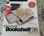 MICROSOFT BOOKSHELF 98: REFERENCE LIBRARY - $15.83