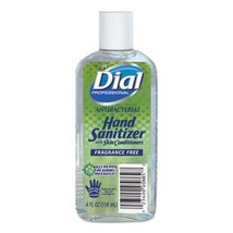 Dial Professional  Antibacterial Hand Sanitizer, 4 oz,Flip-Top Cap, - £3.92 GBP