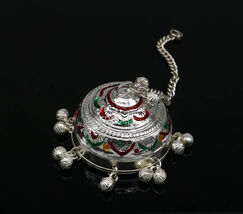 925 sterling silver chatter/chhatra,silver umbrella god puja article  su... - $114.83