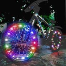 dobestyou 4pcs Colorful LED Bike Wheel Light，Night Cycling Bicycle Wheel... - £22.93 GBP