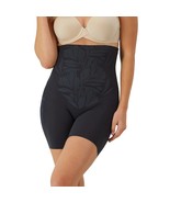 Maidenform Flexees Ultra Firm Sculpt High Waist Thigh Slimmer Body Black... - £7.40 GBP